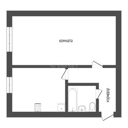 
  Продается 1-комн. квартира 31.5 м². Фото 1.