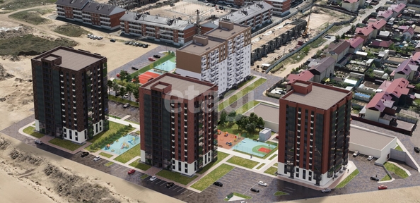 
  Продается 1-комн. квартира 33.47 м², в ЖК СМИТ 105 квартал, дом 2. Фото 2.
