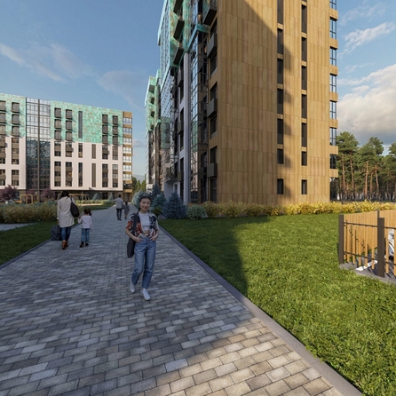 
  Продается 2-комн. квартира 52.97 м², в ЖК Ёлки, дом 3. Фото 55.
