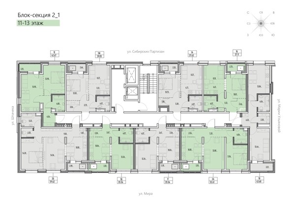 
   Продам 1-комнатную, 37.11 м², Zenith (Зенит), 2 этап

. Фото 3.