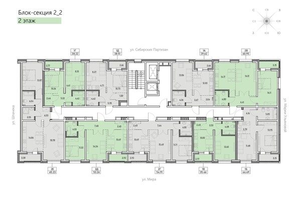 
   Продам 1-комнатную, 39.62 м², Zenith (Зенит), 2 этап

. Фото 9.