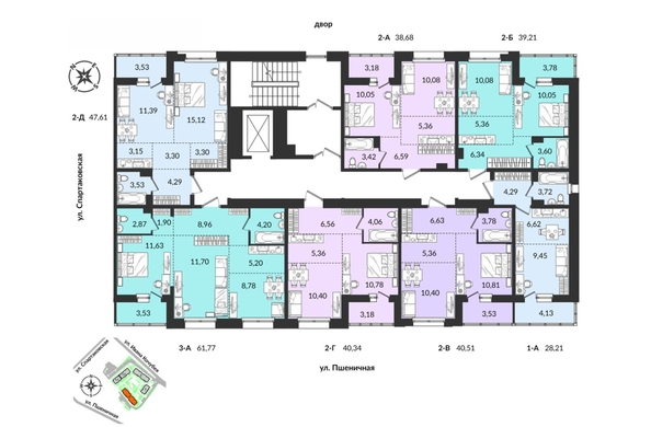 
   Продам 2-комнатную, 39.21 м², Источник, дом 4

. Фото 3.