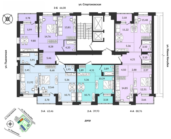 
   Продам 3-комнатную, 63.46 м², Источник, дом 1

. Фото 6.