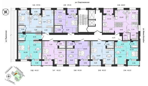 
   Продам 2-комнатную, 40.32 м², Источник, дом 1

. Фото 3.