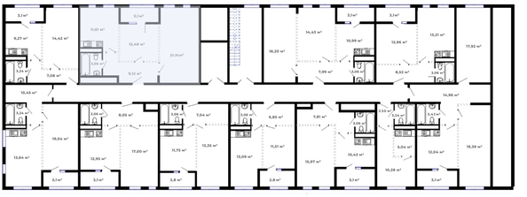 
  Продается 1-комн. квартира, 40.37 м², ЖК Юго-Западный, дом 17
. Фото 5.