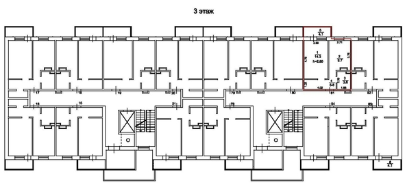 
   Продам 1-комнатную, 38 м², Пискунова ул, 158/1

. Фото 25.