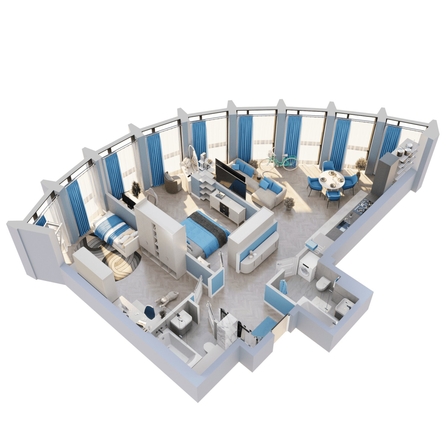
  Продается 3-комн. квартира 90.83 м², в ЖК Звезды, дом 2. Фото 3.