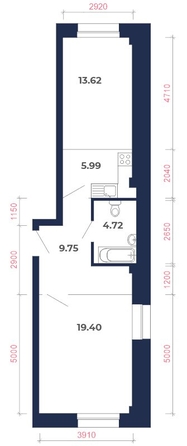 
   Продам 2-комнатную, 53.48 м², Академика Герасимова, 9

. Фото 19.