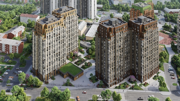 
   Продам 1-комнатную, 42.51 м², Стрижи Сити, блок-секции 6,7

. Фото 1.