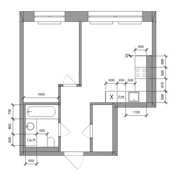 
   Продам 1-комнатную, 39.9 м², Култукская ул, 16

. Фото 1.