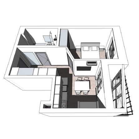 
   Продам 1-комнатную, 37.8 м², Центральная ул (Стрижи кв-л), 15

. Фото 17.