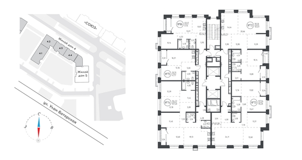 
   Продам 4-комнатную, 109.69 м², СОЮЗ PRIORITY, дом 5

. Фото 1.