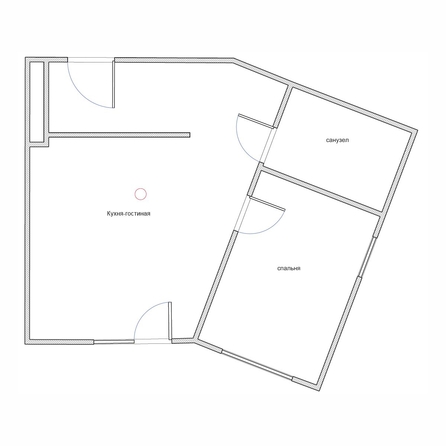 
   Продам 1-комнатную, 41.7 м², Центральная ул (Стрижи кв-л), 15

. Фото 13.