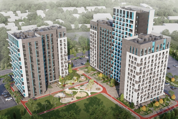 
  Продается 3-комн. квартира, 62.37 м², ЖК Автор, дом 1
. Фото 3.