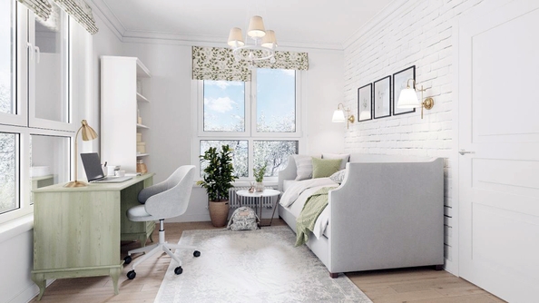 
  Продается 2-комн. квартира, 50.66 м², ЖК Стрижи Сити, блок-секции 6,7
. Фото 10.