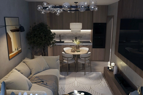 
  Продается 2-комн. квартира, 45.52 м², ЖК Стрижи Сити, блок-секции 6,7
. Фото 9.