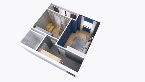 
   Продам 1-комнатную, 37.9 м², Юго-Западный, дом 17

. Фото 3.