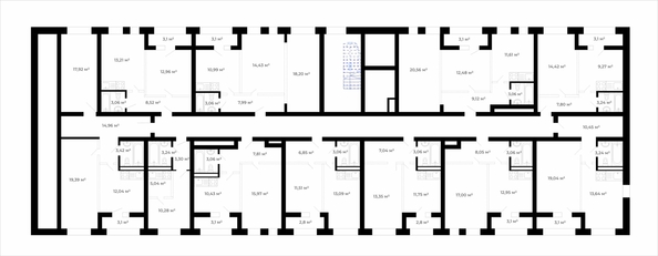 
  Продается 1-комн. квартира, 37.83 м², ЖК Юго-Западный, дом 17
. Фото 4.