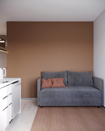 
   Продам 2-комнатный апартамент, 35.51 м², Смартаменты, дом 1 и 2

. Фото 9.