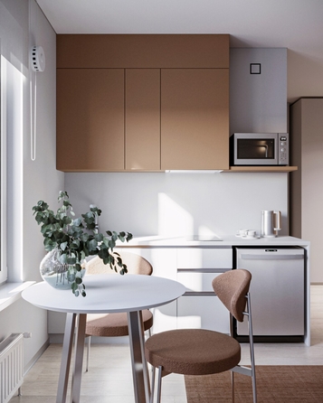 
   Продам 2-комнатный апартамент, 35.51 м², Смартаменты, дом 1 и 2

. Фото 10.
