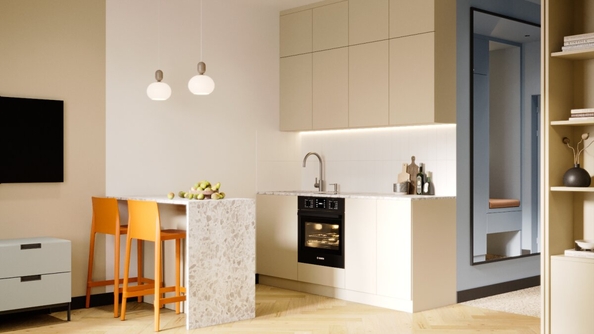 
  Продается 1-комн. квартира, 25.6 м², ЖК Квартал Стрижи, 3 очередь, дом 1
. Фото 3.