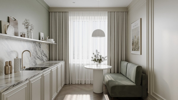 
  Продается 1-комн. квартира, 34.3 м², ЖК Квартал Стрижи, 3 очередь, дом 2
. Фото 6.