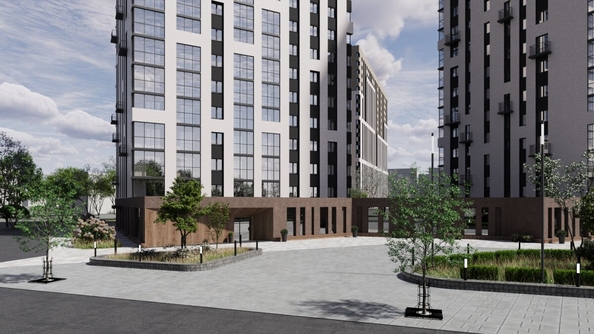 
  Продается 1-комн. квартира, 42.77 м², ЖК ЛЕРМОНТОВ ПАРК, дом 1
. Фото 1.