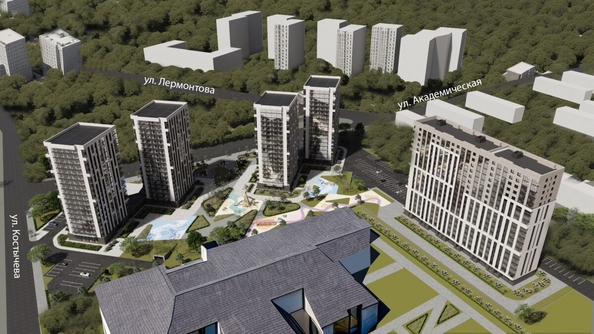 
  Продается 1-комн. квартира, 42.77 м², ЖК ЛЕРМОНТОВ ПАРК, дом 1
. Фото 3.