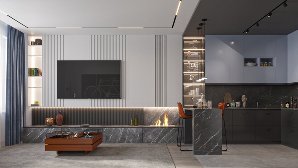 
  Продается 2-комн. квартира, 42 м², ЖК Квартал Стрижи, 3 очередь, дом 1
. Фото 2.