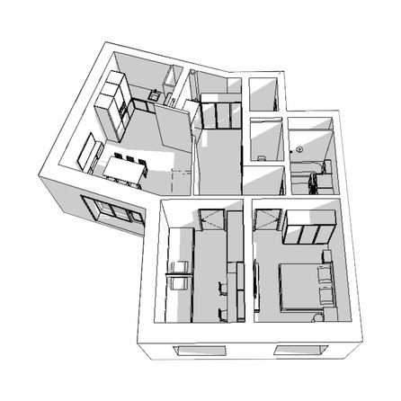 
  Продается 2-комн. квартира, 71.6 м², ЖК Квартал Стрижи, 2 очередь
. Фото 19.
