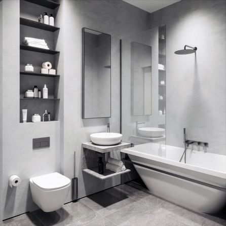 
  Продается 2-комн. квартира, 45.28 м², ЖК Стрижи Сити, блок-секции 6,7
. Фото 8.