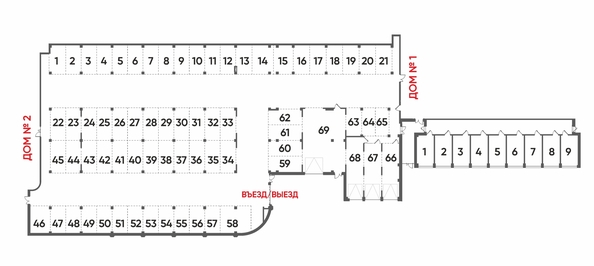 
  Продается парковка 20.47 м², в ЖК Бродский, 1-я очередь. Фото 3.