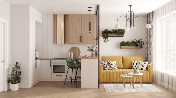 
  Продается 2-комн. квартира, 42 м², ЖК Стрижи Сити, блок-секции 8,9
. Фото 4.
