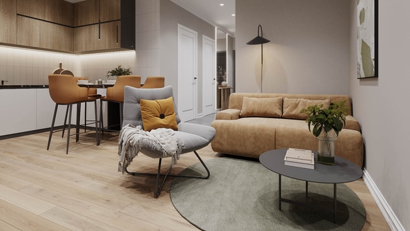 
  Продается 3-комн. квартира, 72.7 м², ЖК Стрижи Сити, блок-секции 8,9
. Фото 5.