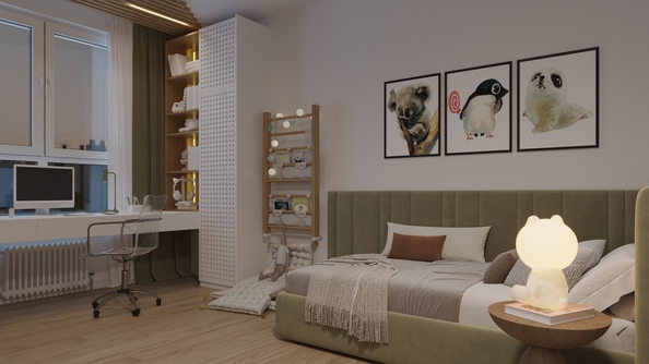 
  Продается 4-комн. квартира, 87.6 м², ЖК Стрижи Сити, блок-секции 8,9
. Фото 7.