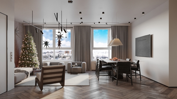 
  Продается 3-комн. квартира, 76.3 м², ЖК Стрижи Сити, блок-секции 8,9
. Фото 4.