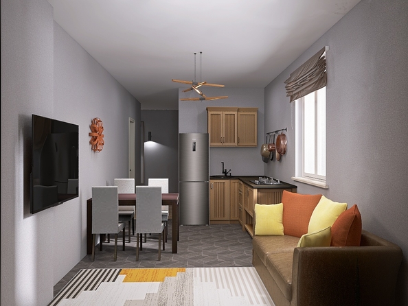 
  Продается 1-комн. квартира, 50.41 м², ЖК Юго-Западный, дом 17
. Фото 3.
