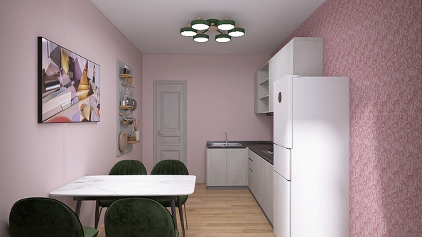 
  Продается 1-комн. квартира, 41.8 м², ЖК Юго-Западный, дом 17
. Фото 1.