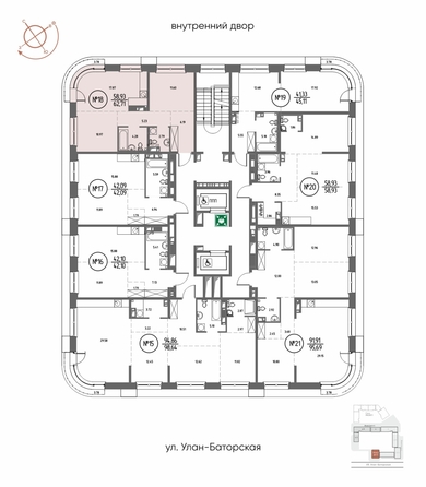 
  Продается 2-комн. квартира, 62.71 м², ЖК СОЮЗ ПРИОРИТИ МАХ, д. 3
. Фото 3.