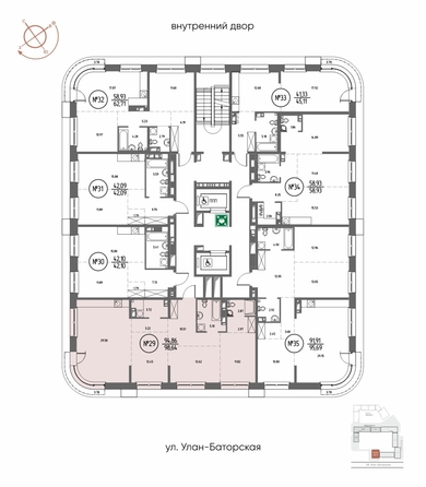 
  Продается 3-комн. квартира, 98.64 м², ЖК СОЮЗ ПРИОРИТИ МАХ, д. 3
. Фото 3.