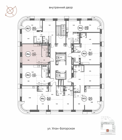 
  Продается 1-комн. квартира, 41.71 м², ЖК СОЮЗ ПРИОРИТИ МАХ, д. 3
. Фото 3.