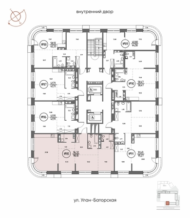 
  Продается 3-комн. квартира 98.1 м², в ЖК СОЮЗ ПРИОРИТИ МАХ, д. 3. Фото 3.