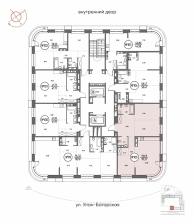 
  Продается 3-комн. квартира, 95.27 м², ЖК СОЮЗ ПРИОРИТИ МАХ, д. 3
. Фото 3.