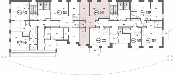 
  Продается 3-комн. квартира, 89.63 м², ЖК СОЮЗ ПРИОРИТИ МАХ, д. 4
. Фото 12.