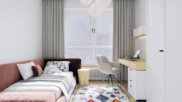 
  Продается 3-комн. квартира, 63.28 м², ЖК Стрижи Сити, блок-секции 6,7
. Фото 9.
