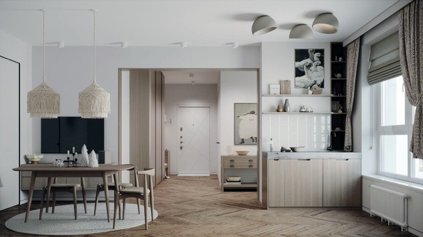 
  Продается 2-комн. квартира, 61.61 м², ЖК Стрижи Сити, блок-секции 6,7
. Фото 2.