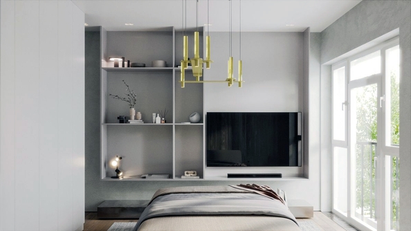 
  Продается 2-комн. квартира, 43.82 м², ЖК Стрижи Сити, блок-секции 6,7
. Фото 7.