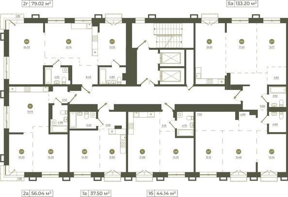 
  Продается 4-комн. квартира, 133.2 м², ЖК Верба
. Фото 1.