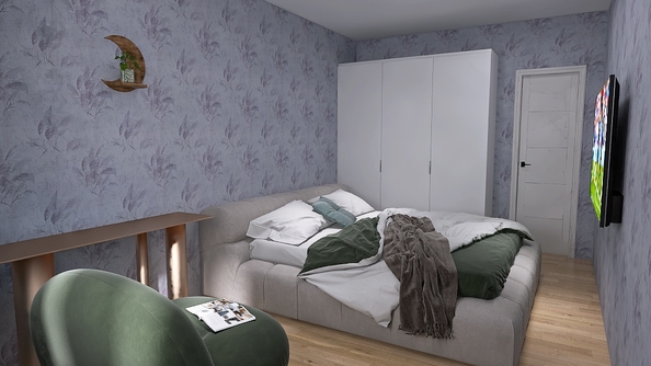 
  Продается 1-комн. квартира, 45.18 м², ЖК Юго-Западный, дом 17
. Фото 3.