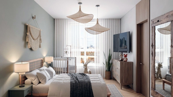 
  Продается 3-комн. квартира, 60.12 м², ЖК Стрижи Сити, блок-секции 6,7
. Фото 11.